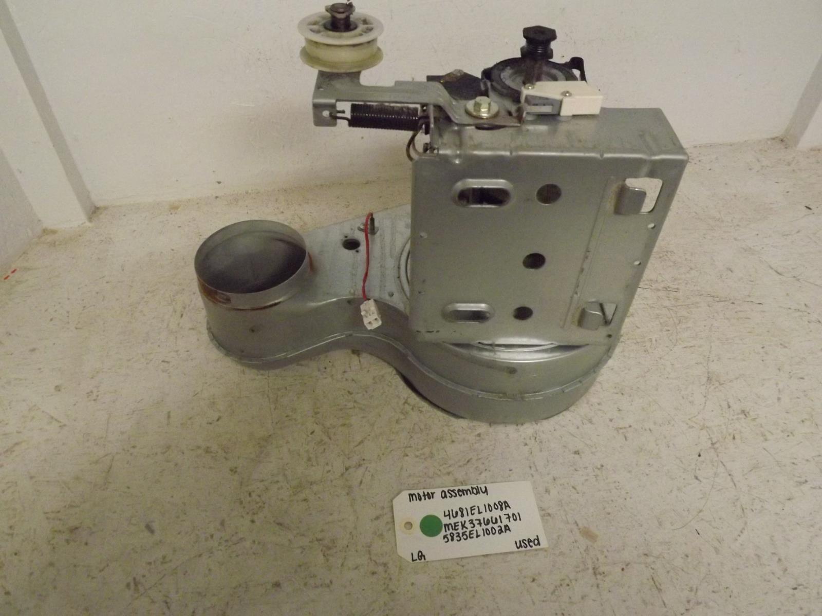 LG Dryer 4681EL1008A MEK37661701 5835EL1002A Motor Assembly Used LG Dryer 4681EL1008A MEK37661701 5835EL1002A Motor Assembly Used